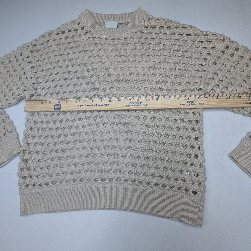 Rare Women's  Harshaw Sweater Size Small Grey Tan  Sold out Everywhere VAR01504 - Picture 9 of 12